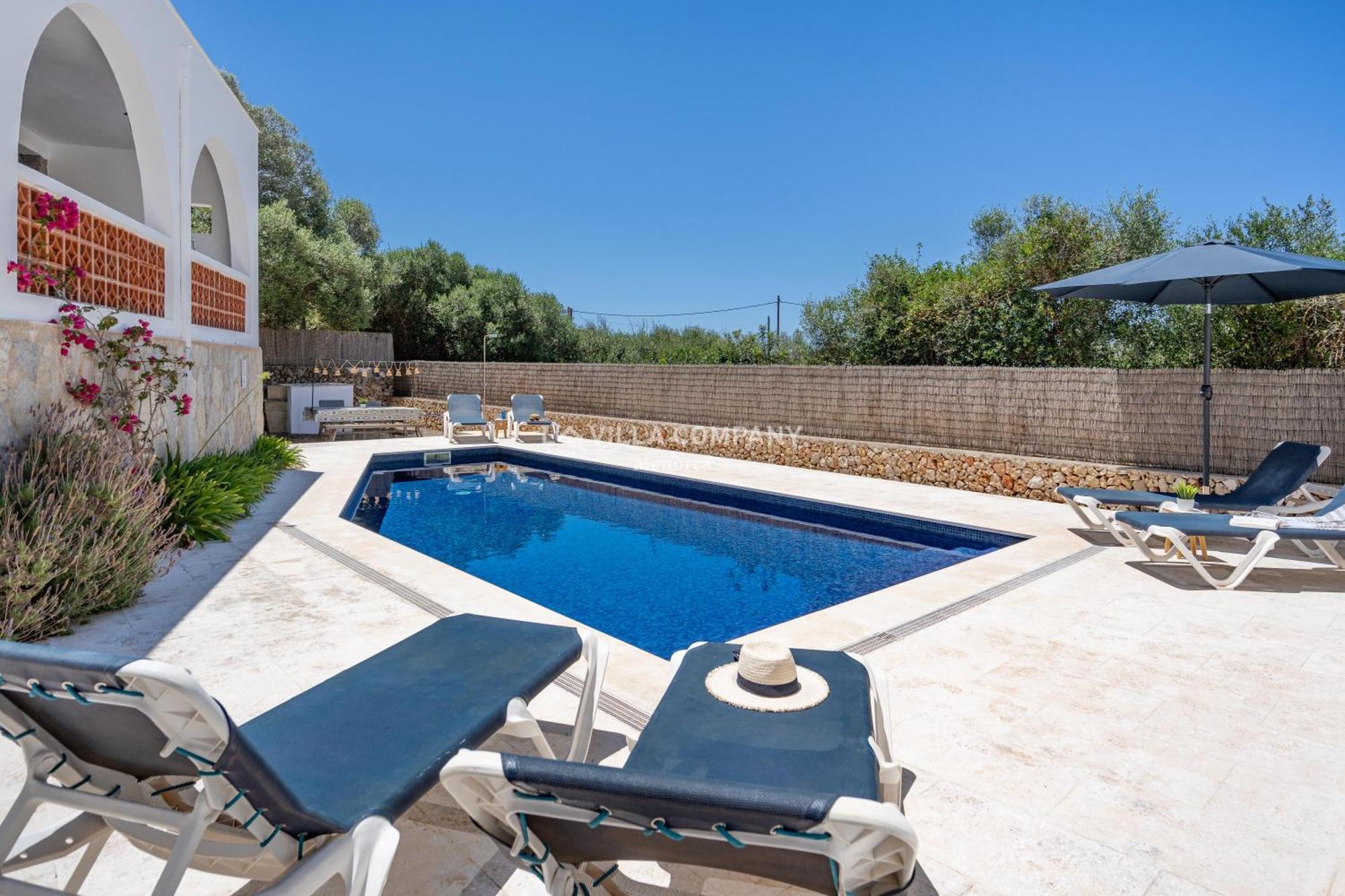 Villa Caterina Cala En Porter  Luaran gambar