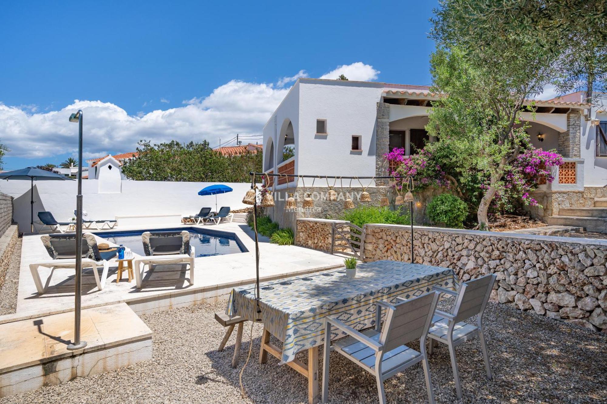 Villa Caterina Cala En Porter  Luaran gambar