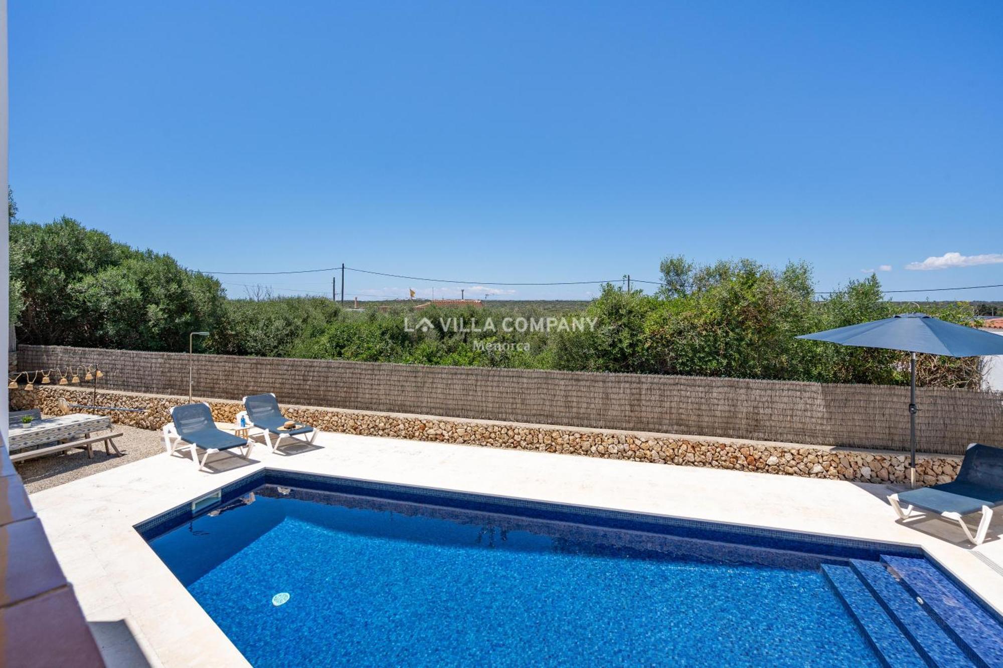 Villa Caterina Cala En Porter  Luaran gambar