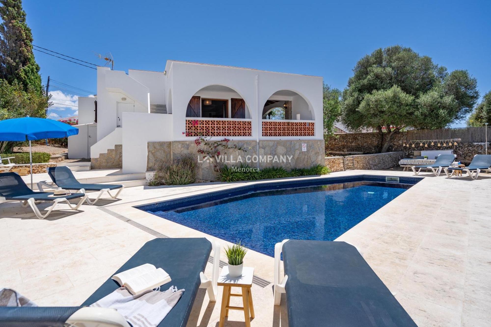 Villa Caterina Cala En Porter  Luaran gambar