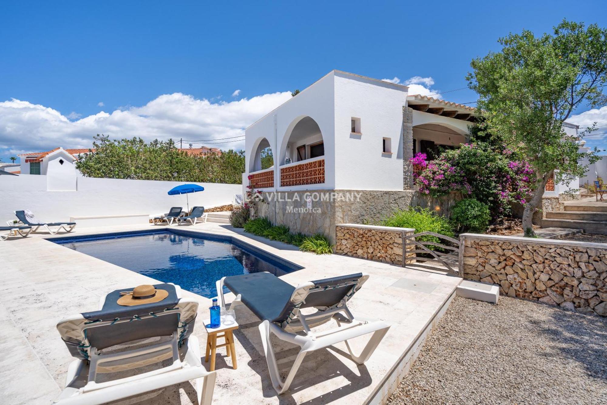 Villa Caterina Cala En Porter  Luaran gambar